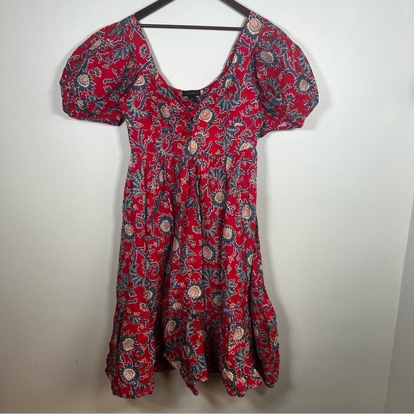 Revolve‎ House of Harlow Floral Red Dress - Picture 1 of 3